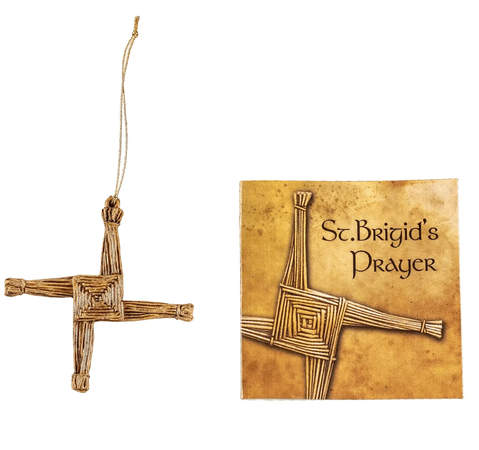Metal St. Brigid's Cross Ornament - The Celtic Gift Store - Decor