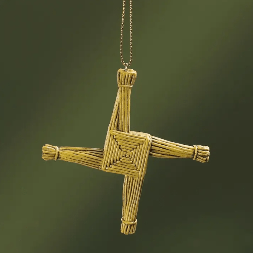 Metal St. Brigid's Cross Ornament - The Celtic Gift Store - Decor