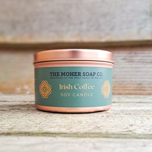 Moher Soap Co. Irish Coffee Candle - The Celtic Gift Store - Candles, Wax Melts, Incense