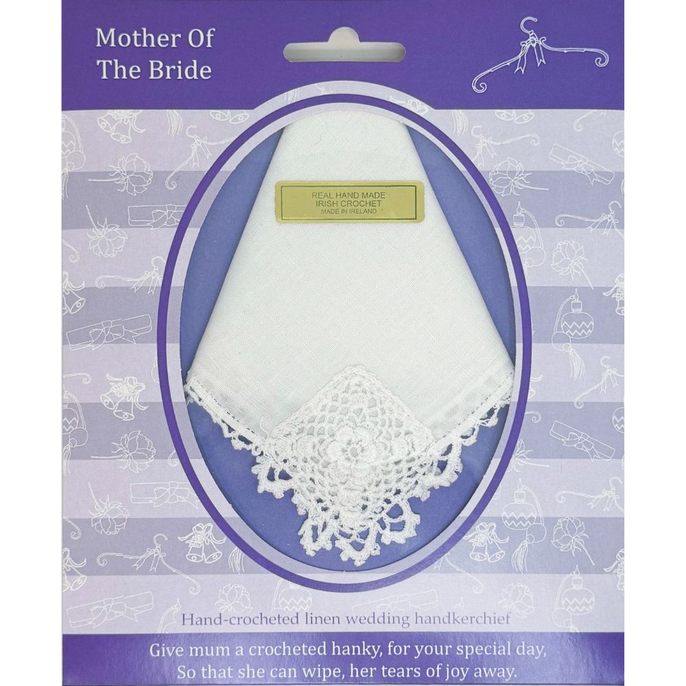 Mother of the Bride Handkerchief - The Celtic Gift Store - Gifts