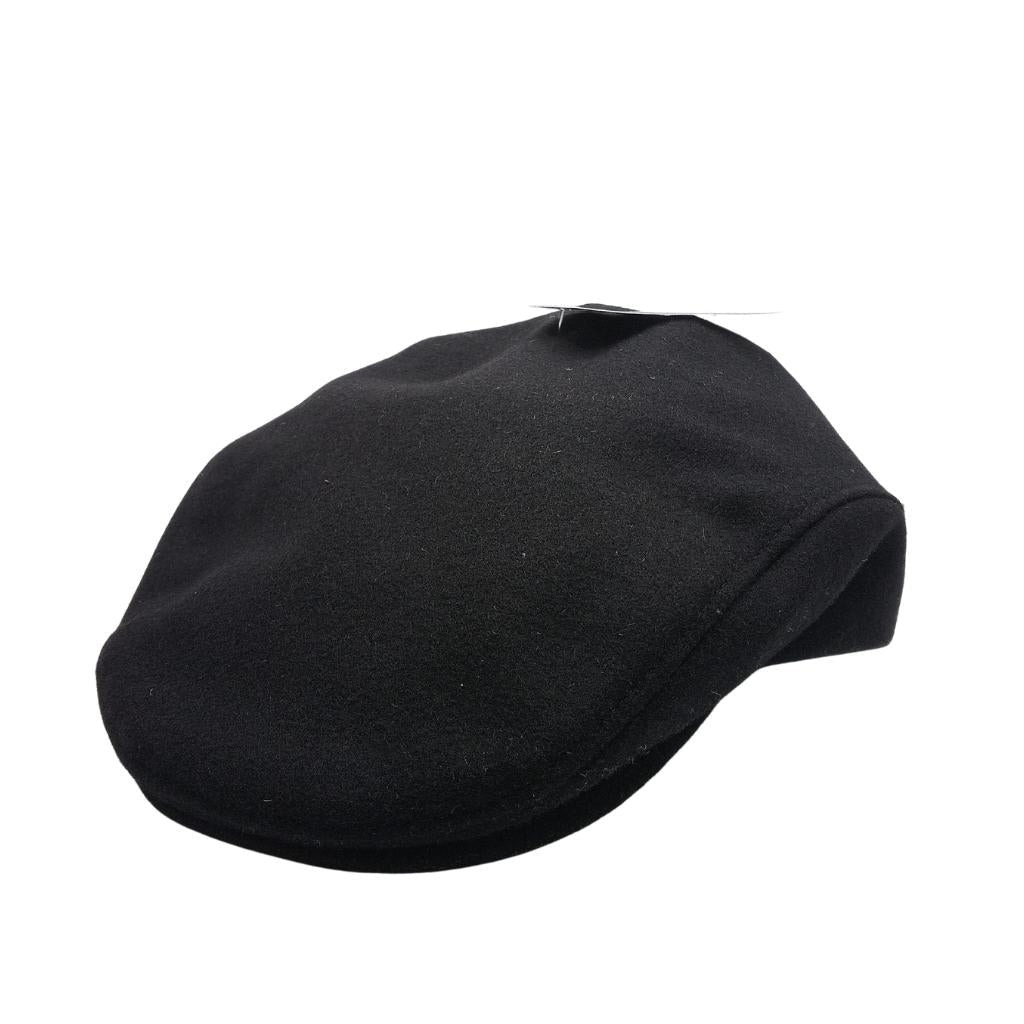 Mucros Weavers Black Tweed Flat Cap by Mucros Weavers - Hats