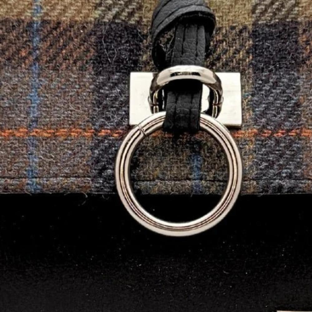 Mucros Weavers Grace Bag - Brown Tartan