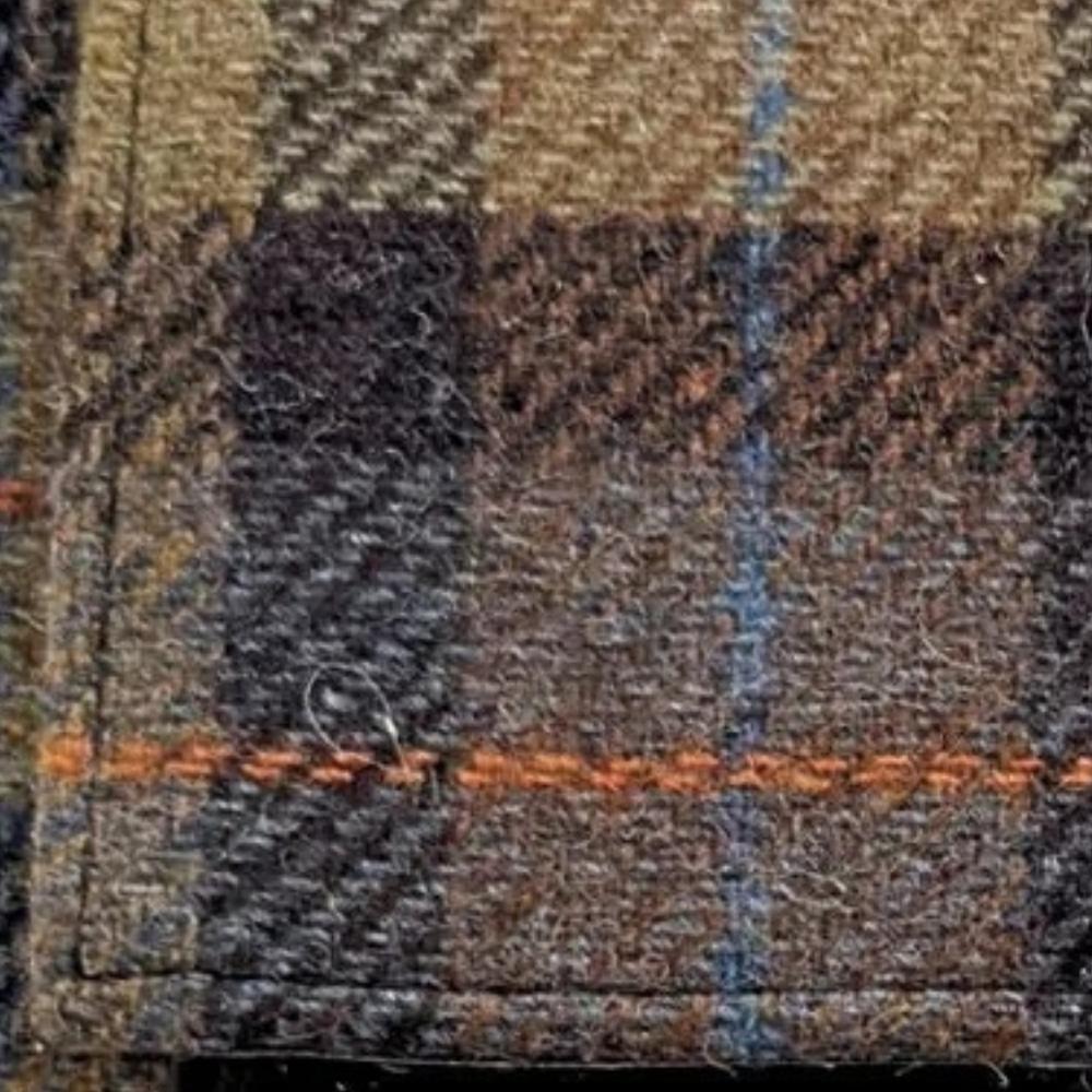 Mucros Weavers Grace Bag - Brown Tartan