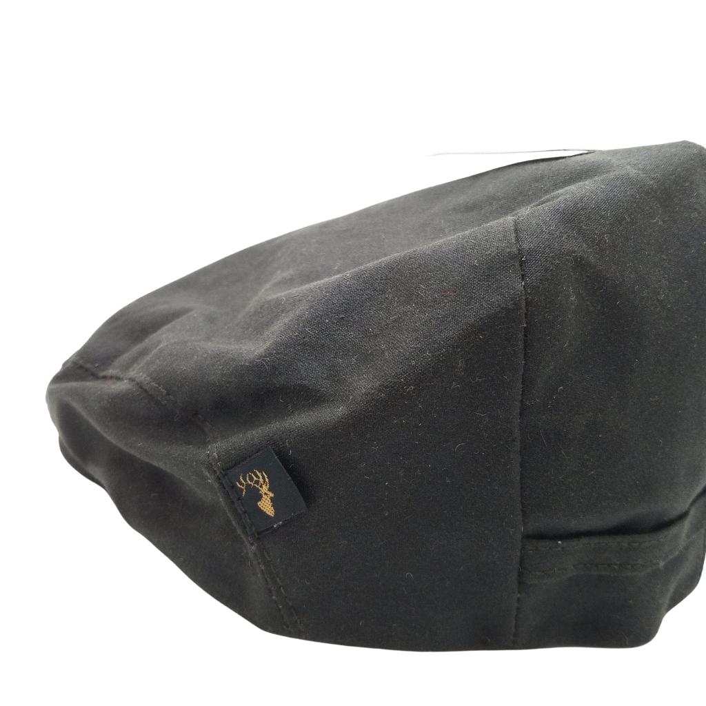 Mucros Weavers Olive Waxed Tweed Flat Cap by Mucros Weavers - Hats