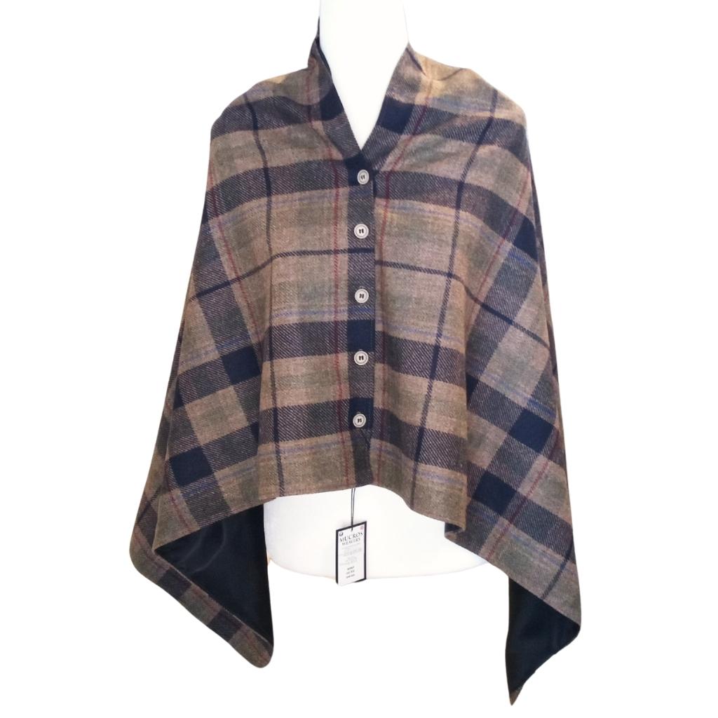 Mucros Wrap - Brown by Mucros Weavers -