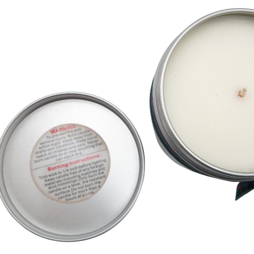 Mulderie Wood Scottish Unicorn Candle