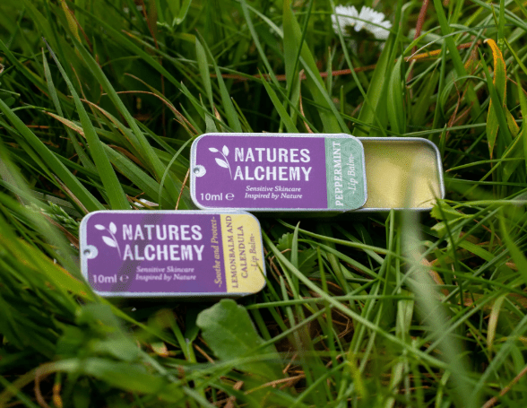 Natures Alchemy Lip Balm - Lemonbalm and Calendula - The Celtic Gift Store - Beauty and Wellness
