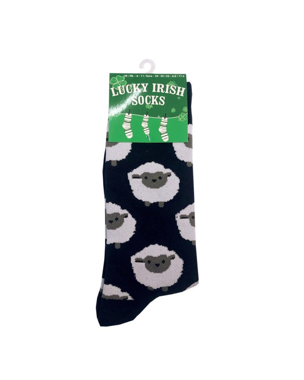 Navy Adult Sheep Socks - The Celtic Gift Store - Socks