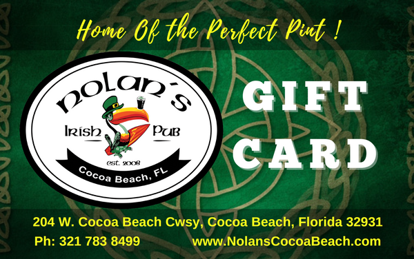 Nolans Irish Pub Gift Card