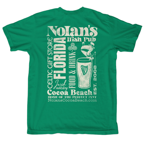 Nolan's 2024 'Home of the Perfect Pint' T-Shirt - The Celtic Gift Store - 