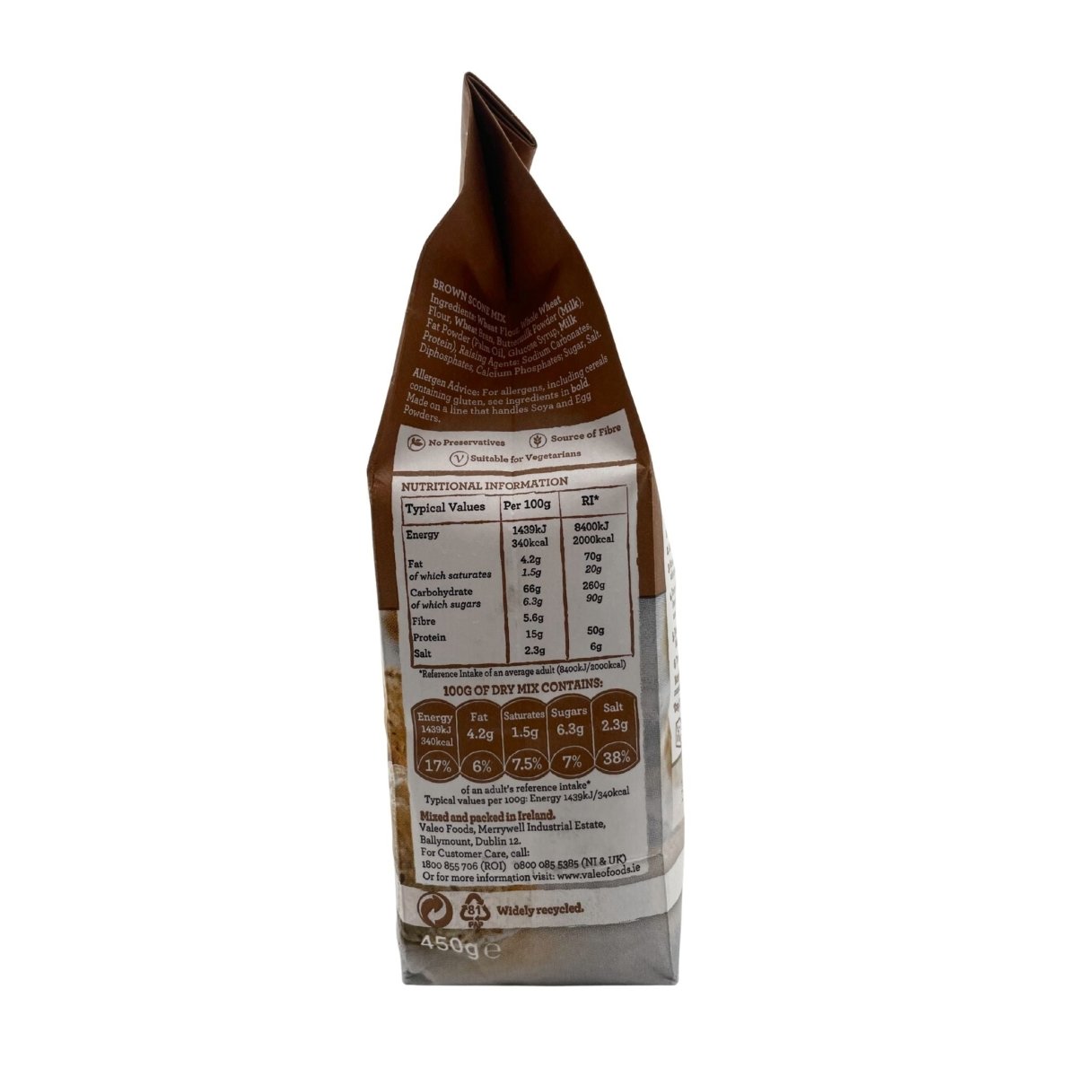 Odlums Irish Brown Scone Mix - 450g