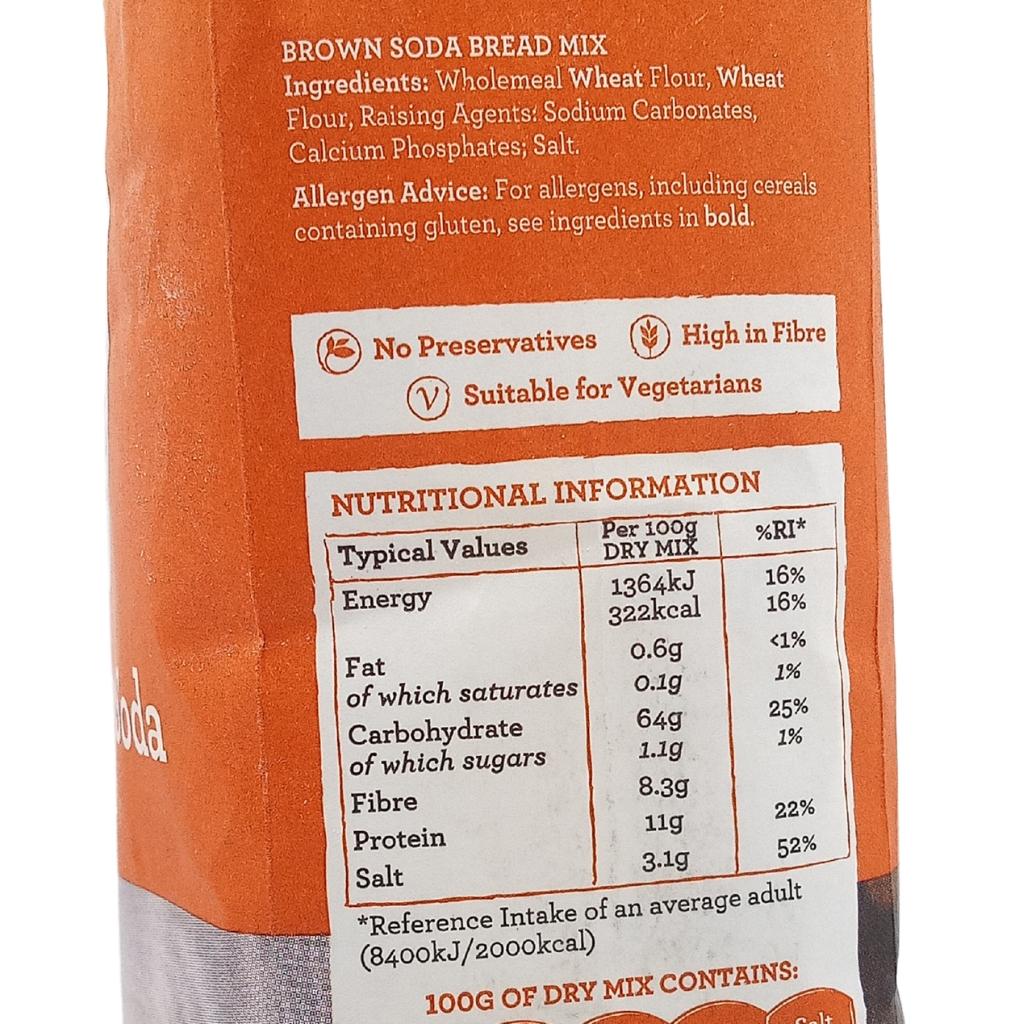 Odlums Irish Brown Soda Bread Mix - 2Kg