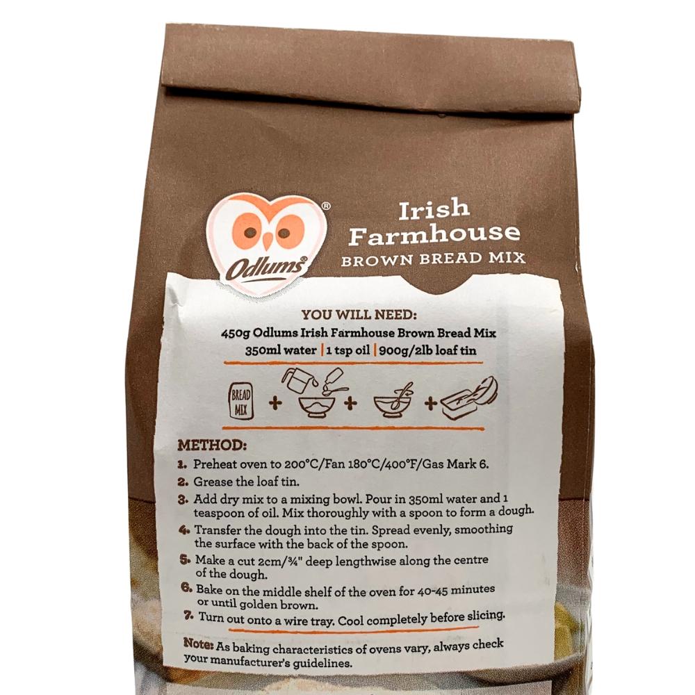 Odlums Irish Farmhouse Brown Bread- 450g
