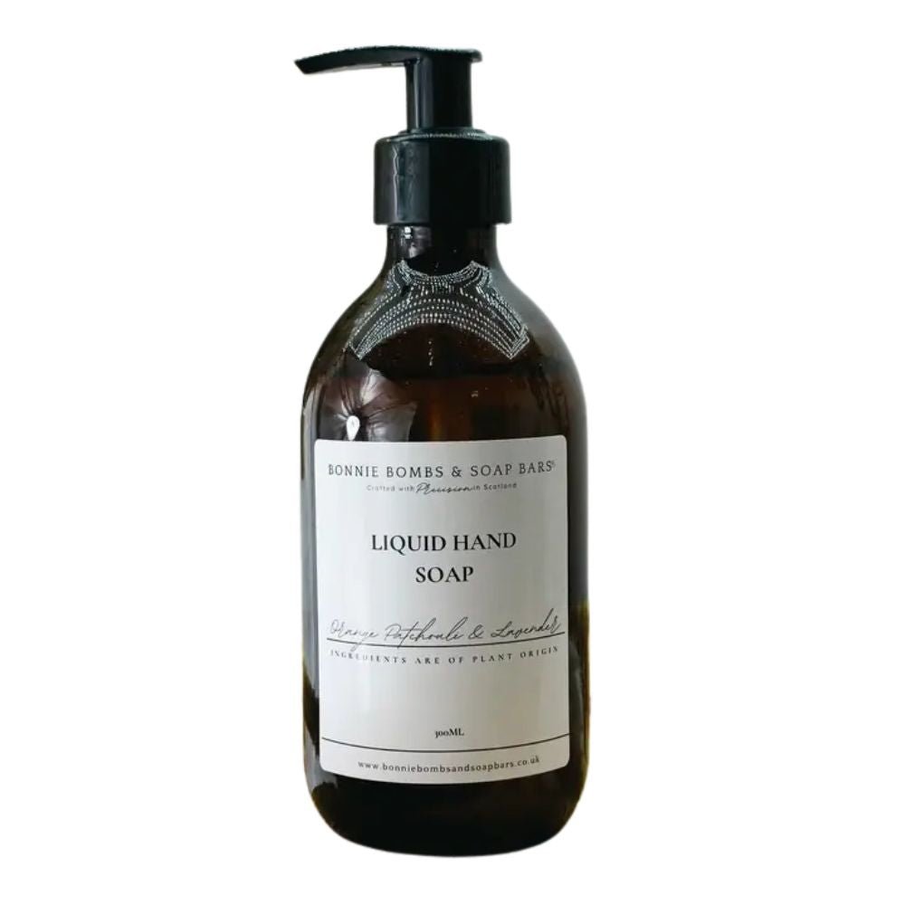 Orange, Patchouli, & Lavender Liquid Hand Soap