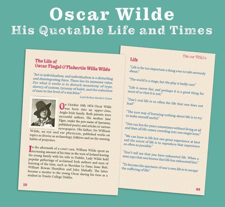 Oscar Wilde: His Quotable Life and Times - The Celtic Gift Store - Books