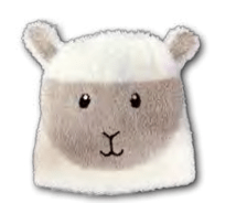 Patrick Francis Cream Baby Sheep Hat - The Celtic Gift Store - 