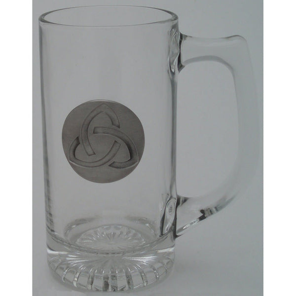 Pewter Irish Trinity Knot Beer Mug - The Celtic Gift Store - Drinkware
