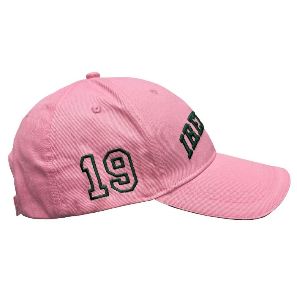 Pink and Green Classic Ireland Baseball Cap