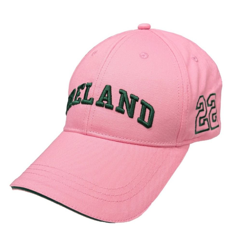 Pink and Green Classic Ireland Baseball Cap