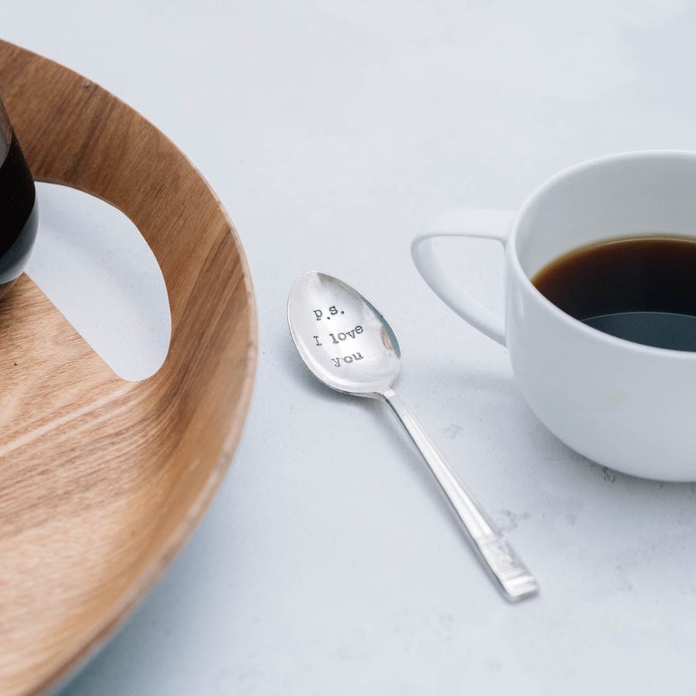'p.s i love you' Teaspoon - The Celtic Gift Store - 