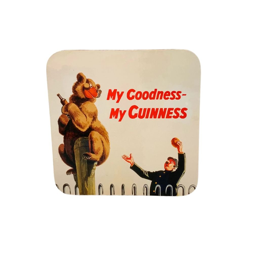 Retro Guinness Coaster- Assorted - The Celtic Gift Store - Barware