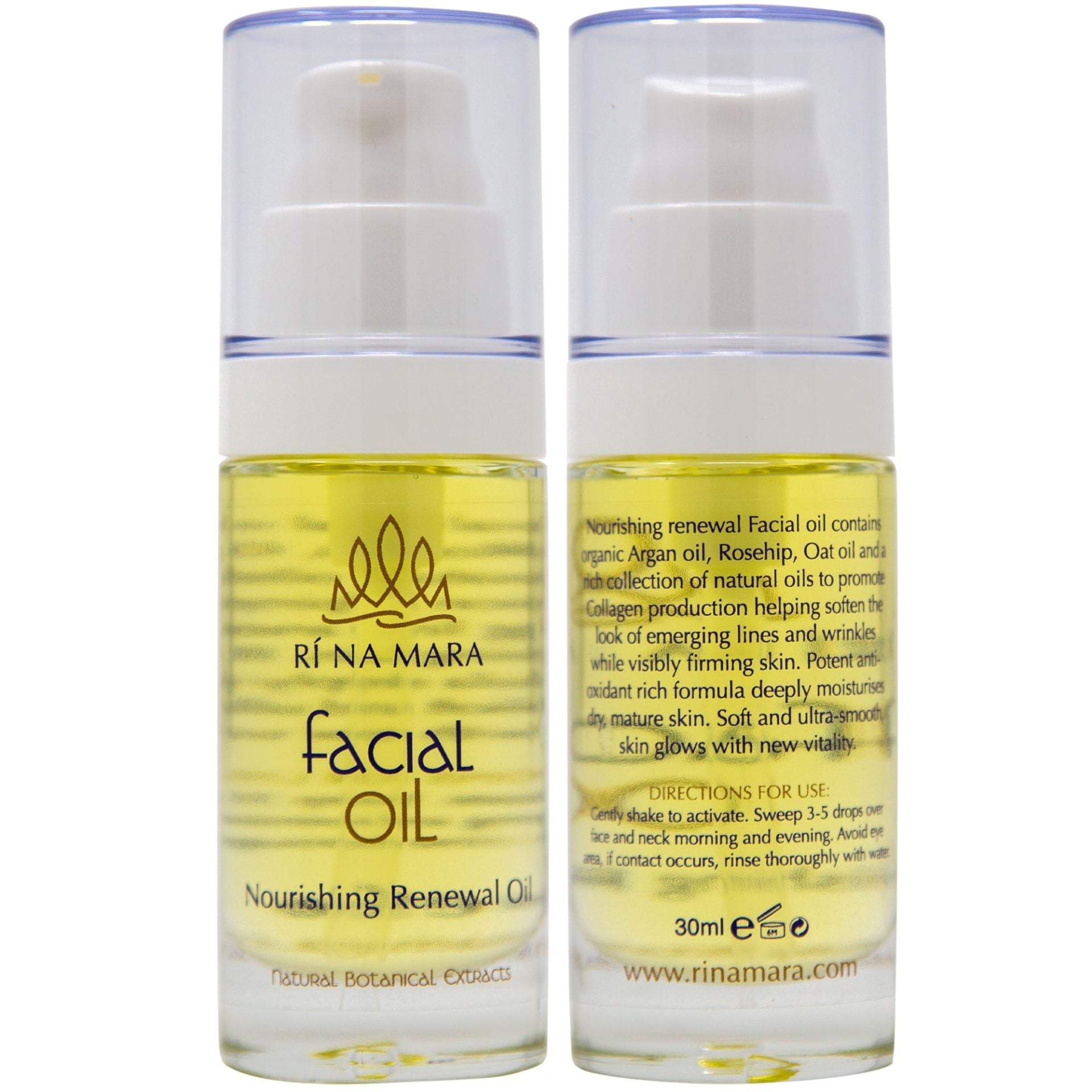 Ri Na Mara Facial Oil - The Celtic Gift Store - Beauty and Wellness