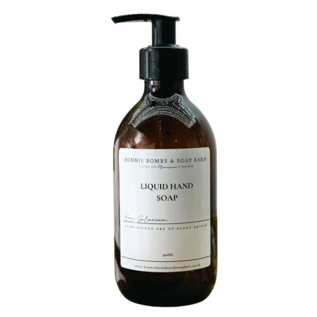 Rose Geranium Liquid Hand Soap