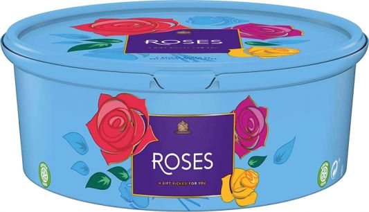 Cadbury Roses Large Chocolate Tub - 550g