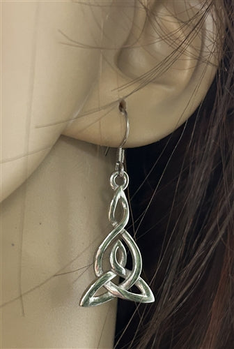 Bold Celtic Mother & Daughter Infinity Knot Earrings