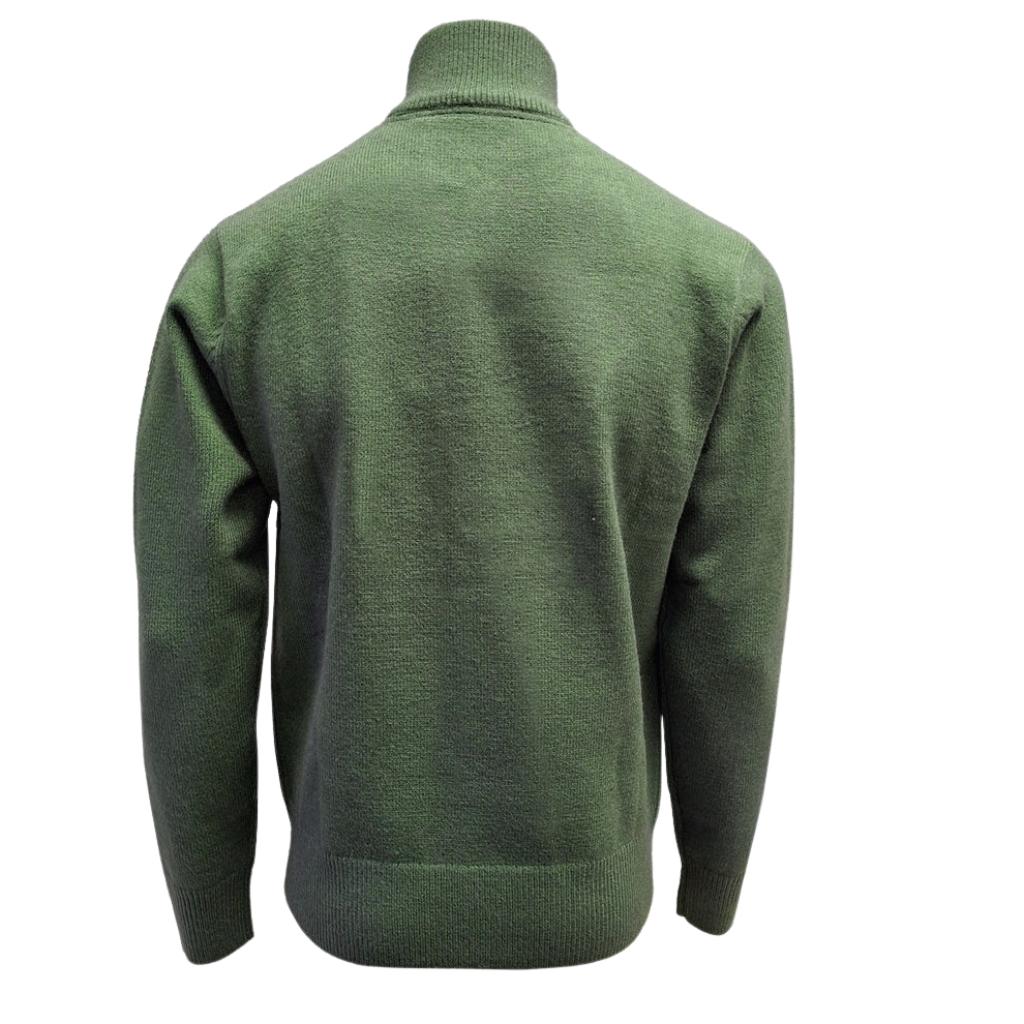 Sage Celtic Knot 1/4 Zip Jumper by Tradcraft - Shirts & Tops