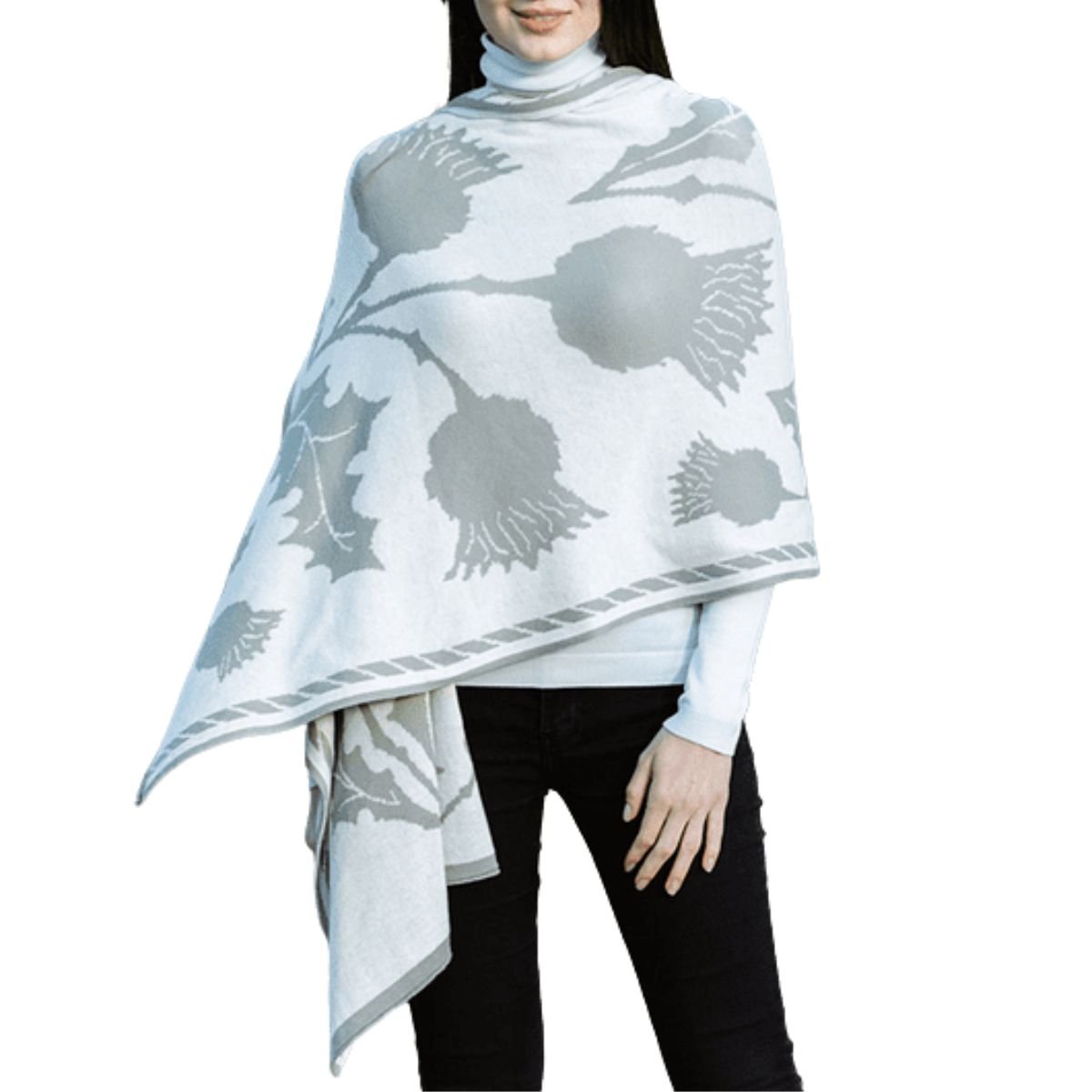 Saol Thistle Scarf
