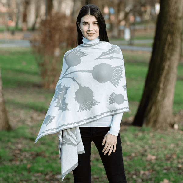 SAOL Thistle Scarf - The Celtic Gift Store - 