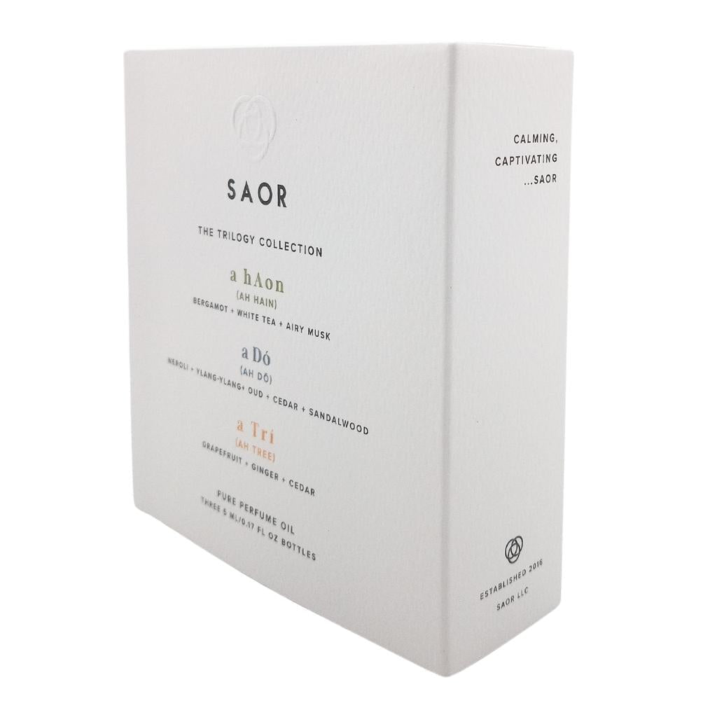 Saor Trilogy Perfume Oil Collection