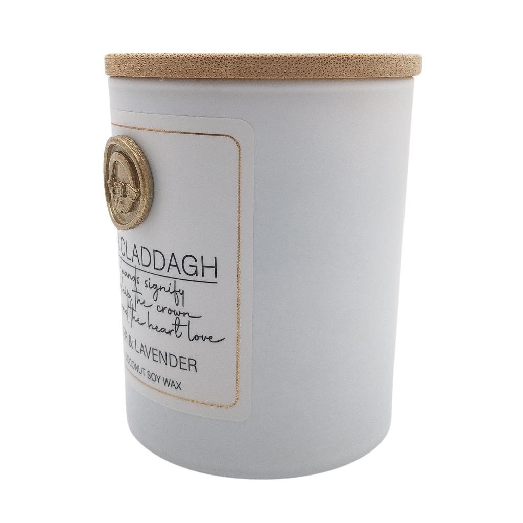 Scentspirations Irish Claddagh Candle - Amber & Lavender