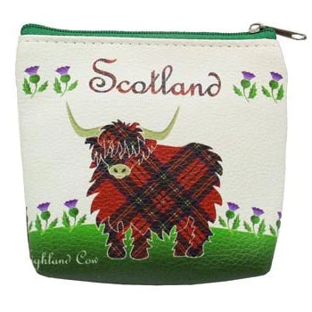 Scottish Highland Cow Coin Purse - The Celtic Gift Store - Wallets