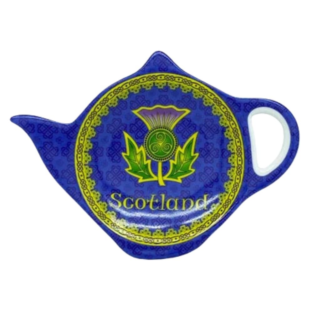 Scottish Thistle Spiral Tea Bag Holder - The Celtic Gift Store - Decor