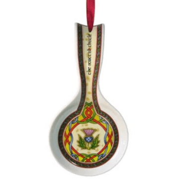 Scottish Thistle Spoon Rest - Scottish Weave - The Celtic Gift Store - Decor