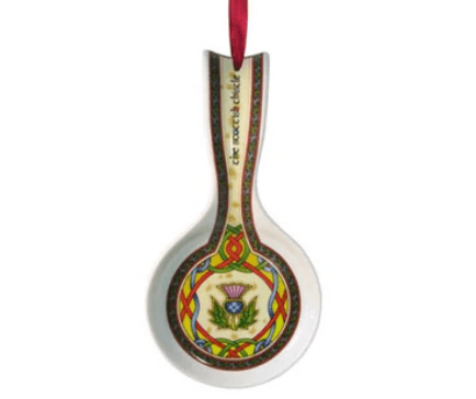 Scottish Thistle Spoon Rest - Scottish Weave - The Celtic Gift Store - Decor
