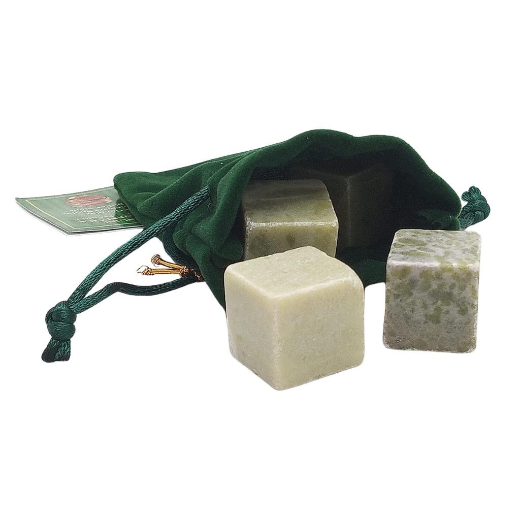 Set of 4 Connemara Marble Whiskey Stones