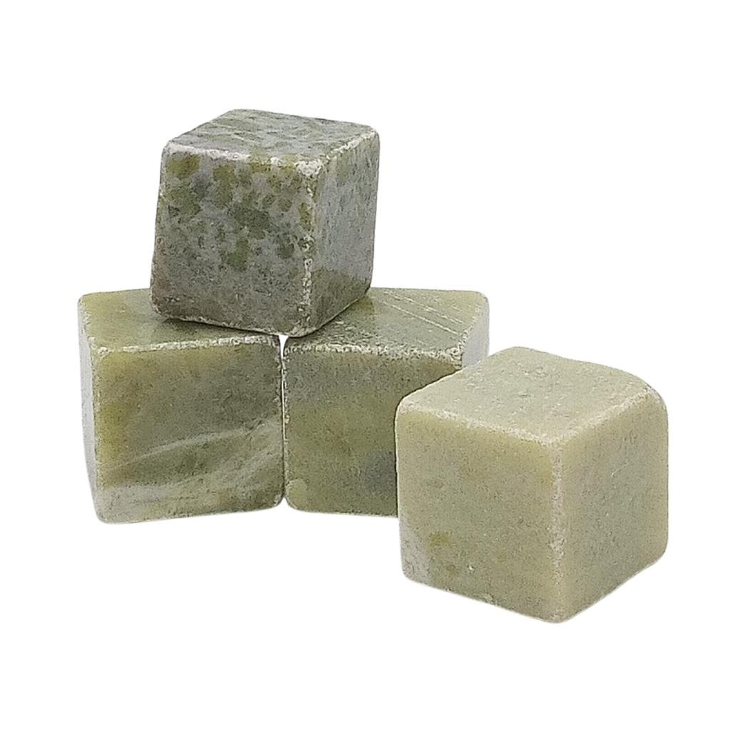 Set of 4 Connemara Marble Whiskey Stones
