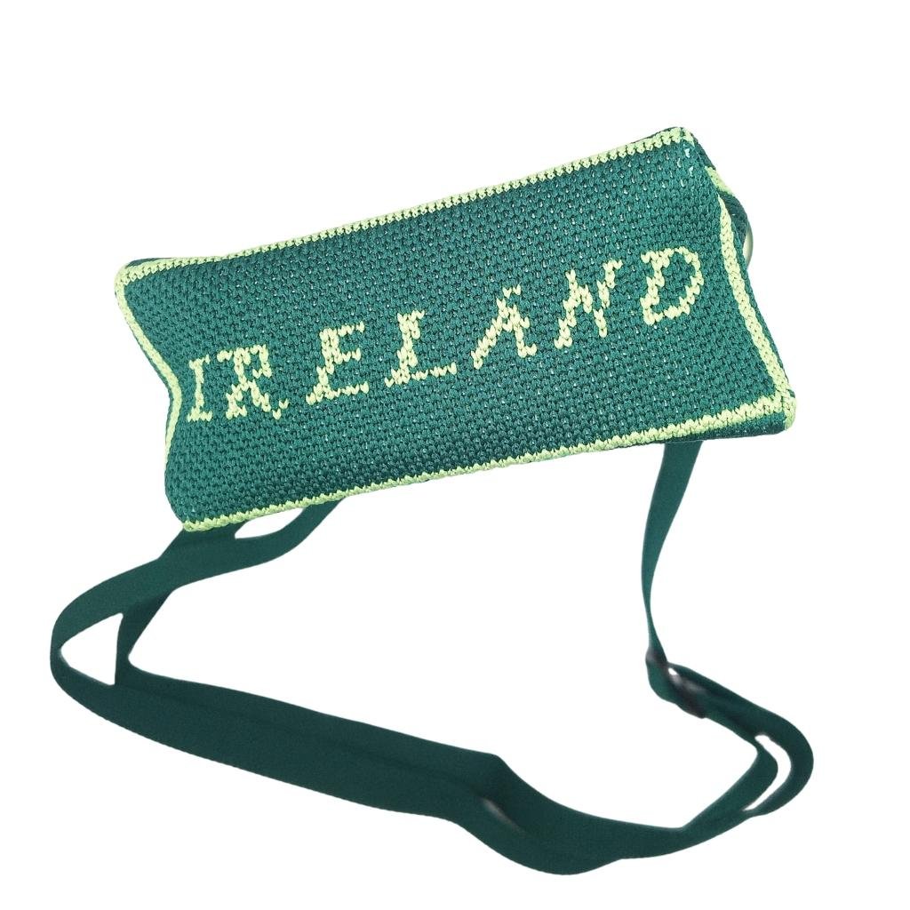 Shamrock Fair Isle Knit Crossbody Bag