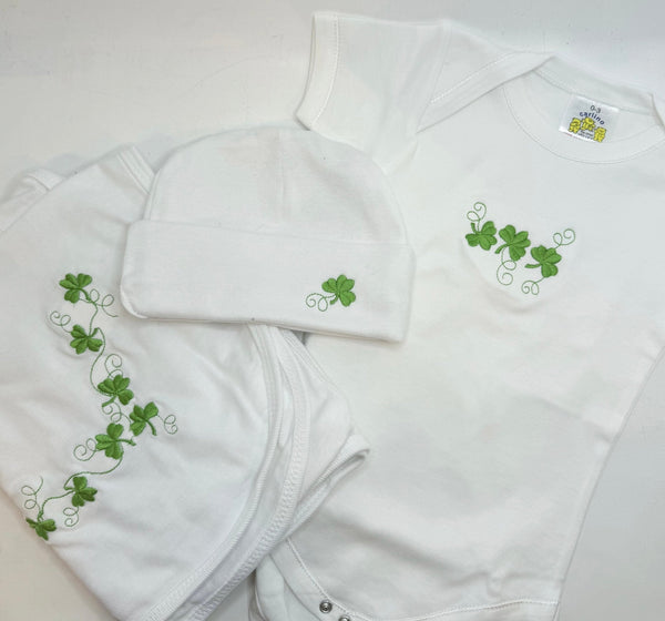 Shamrock Going Home Newborn Set - The Celtic Gift Store - 