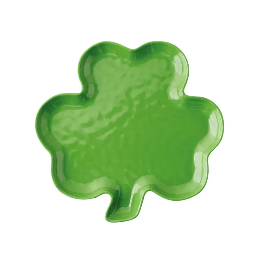 Shamrock Melamine 7" Plate - The Celtic Gift Store - 