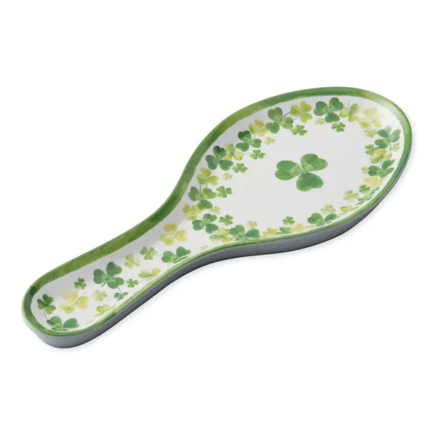 Shamrock Melamine Spoon Rest - The Celtic Gift Store - 