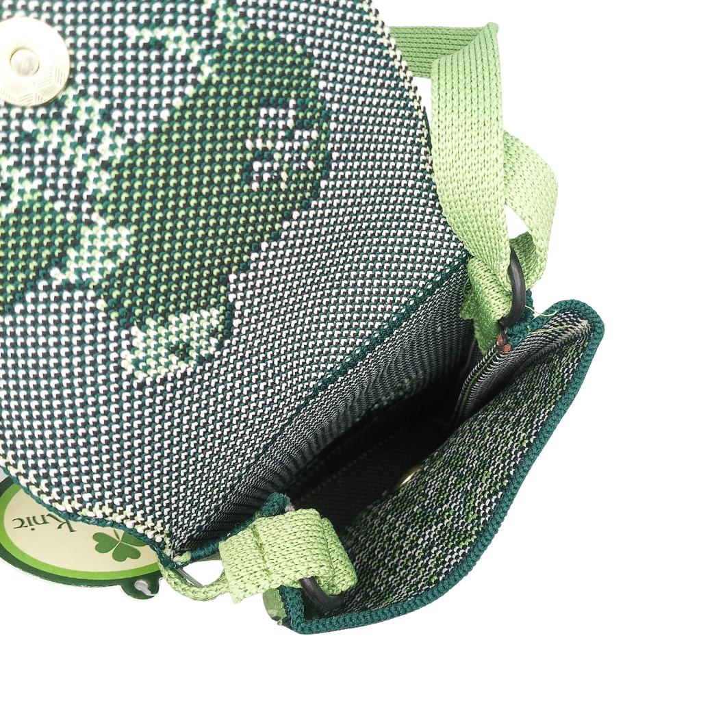 Shamrock Sheep Knit Crossbody Bag