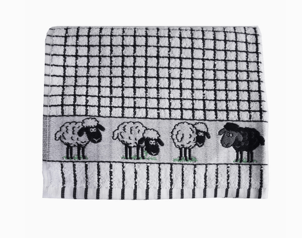 Sheep Jacquard Poli - Dry Tea Towel - The Celtic Gift Store - Kitchenware