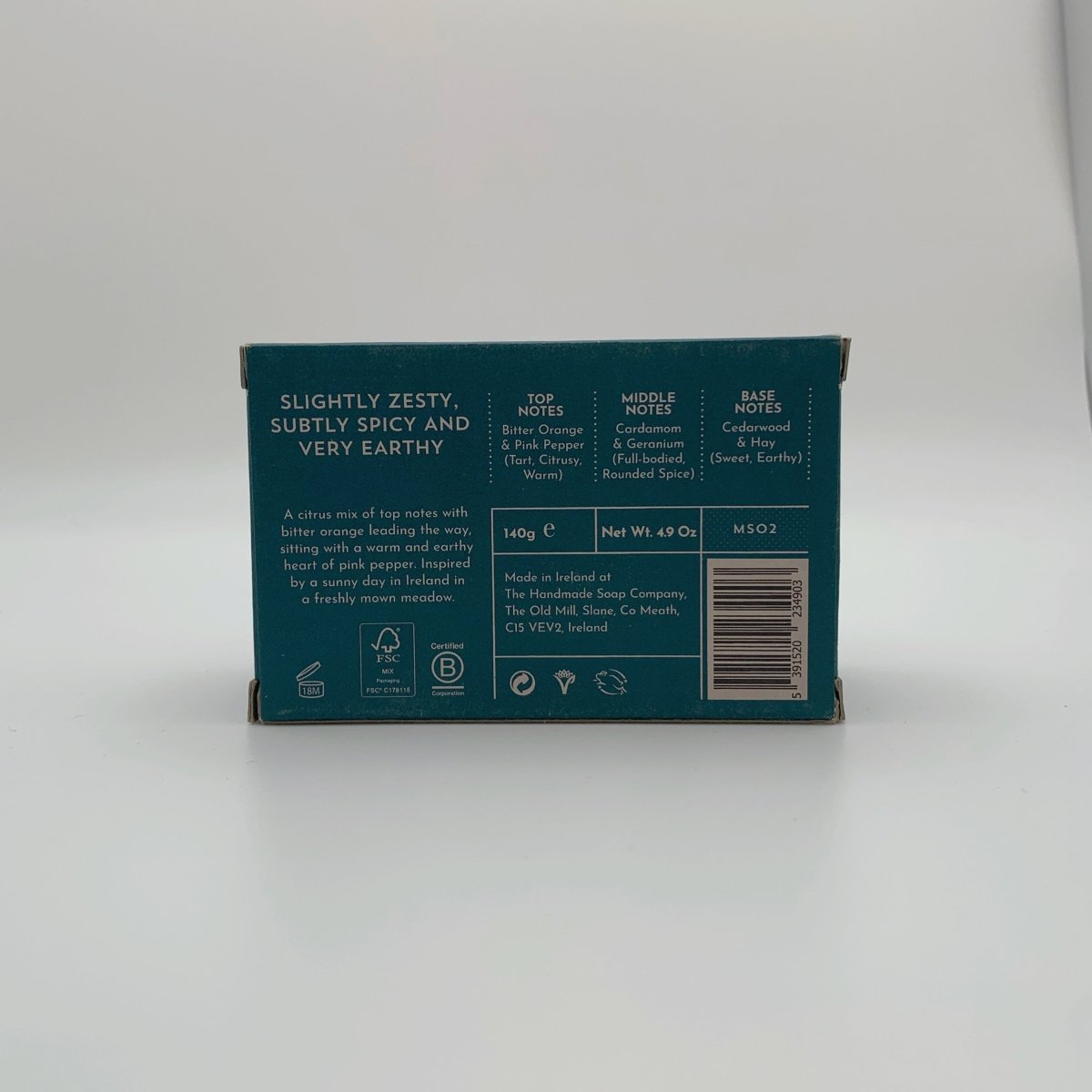 Soap Bar - Bitter Orange And Pink Pepper