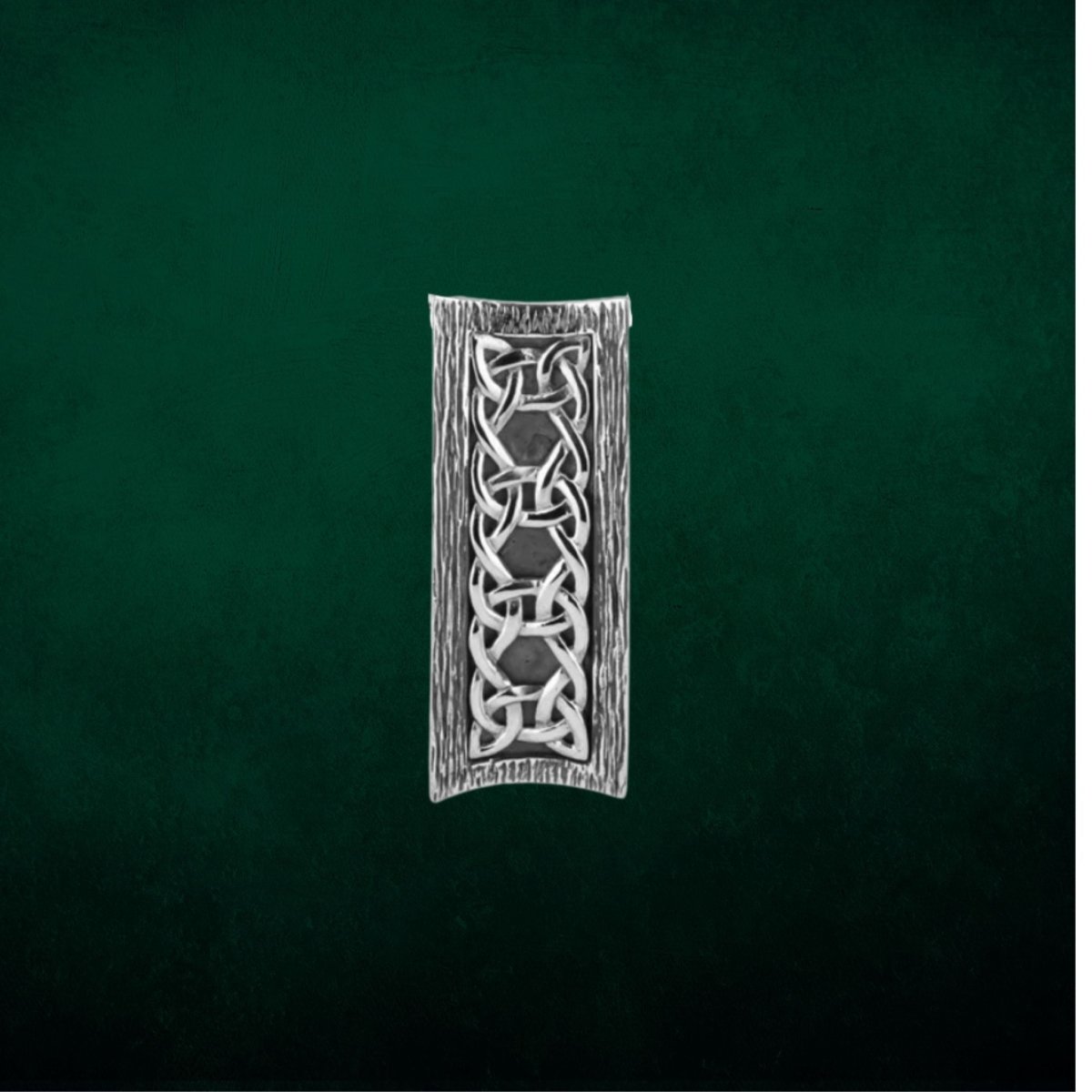 Sterling Silver Celtic Knot Bar Pendant - The Celtic Gift Store - Necklaces