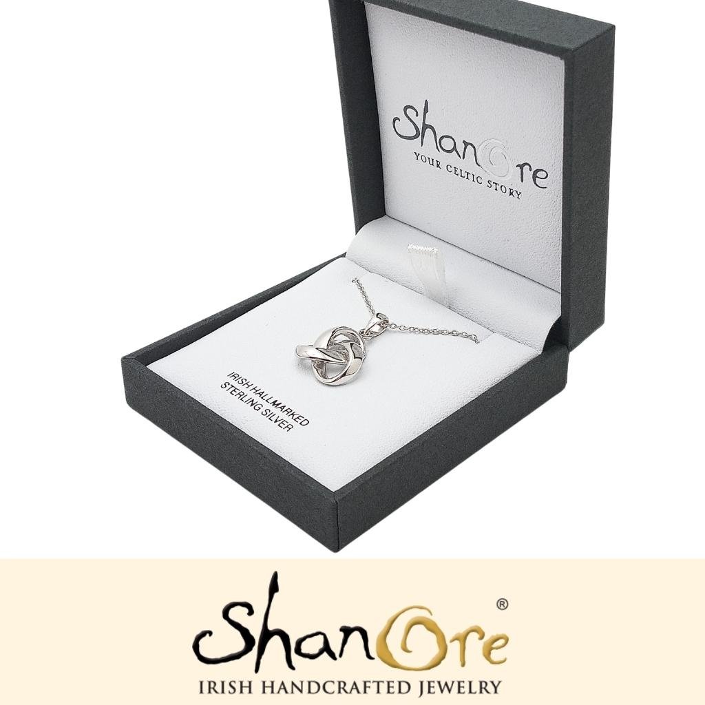 Sterling Silver Celtic Trinity Knot Necklace
