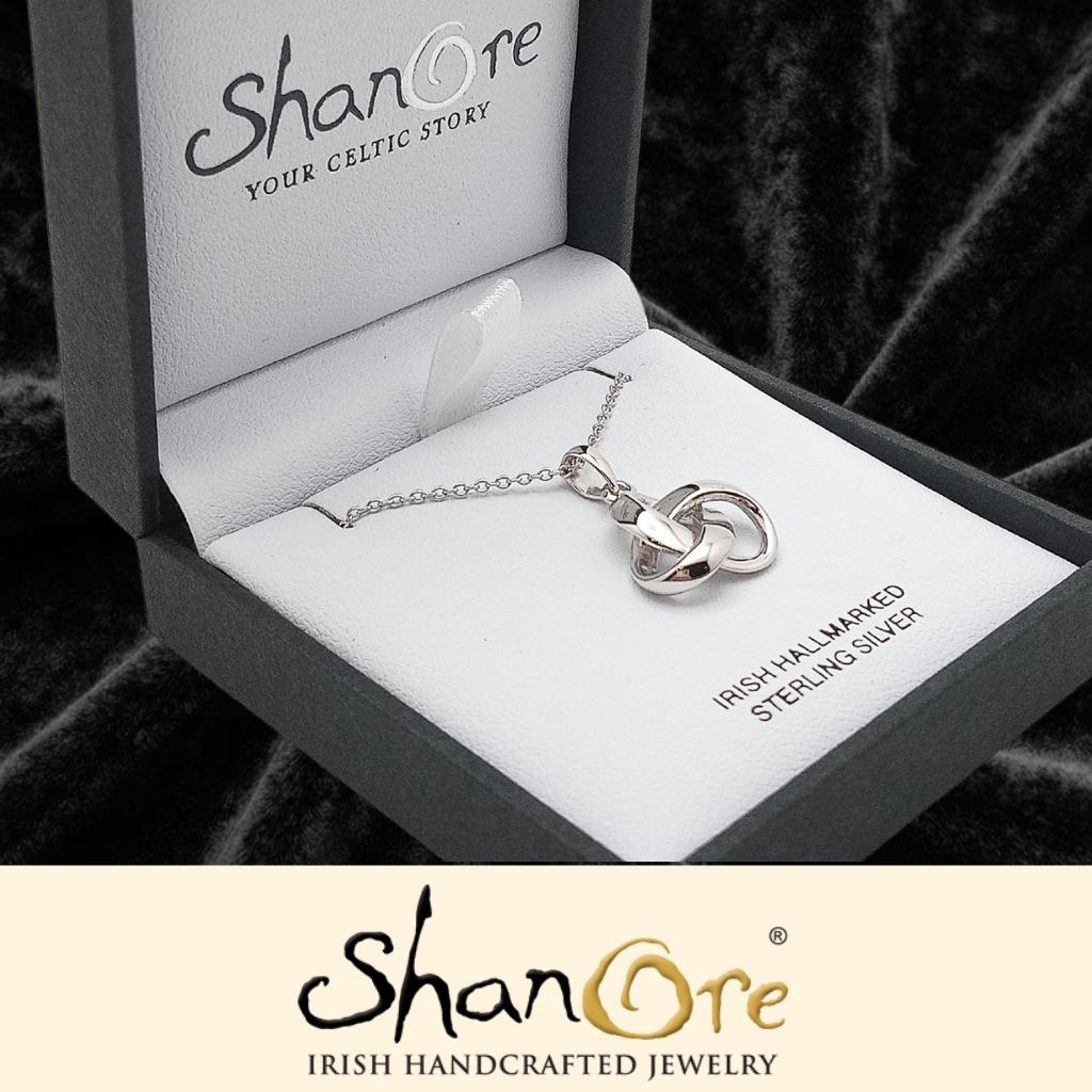 Sterling Silver Celtic Trinity Knot Necklace